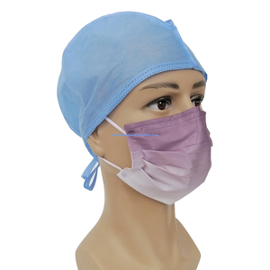 ファッションカラフルな非Woevnファブリックフェイスマスク最も安い医療用フェイスマスク3plyフェイスマスクボックス付き